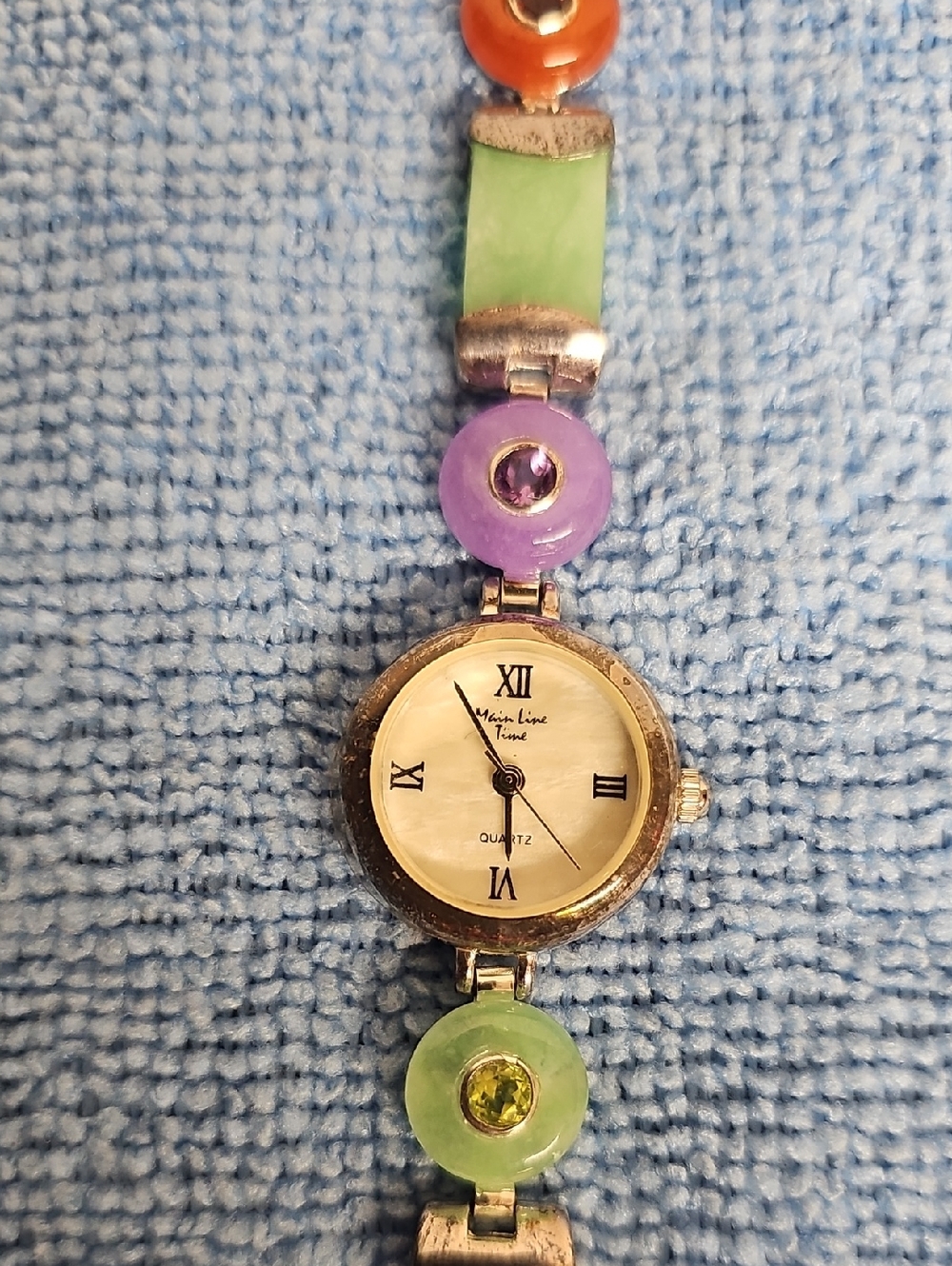 MAIN LINE TIME MULTI-COLOR JADE WATCH BFPM-05-076